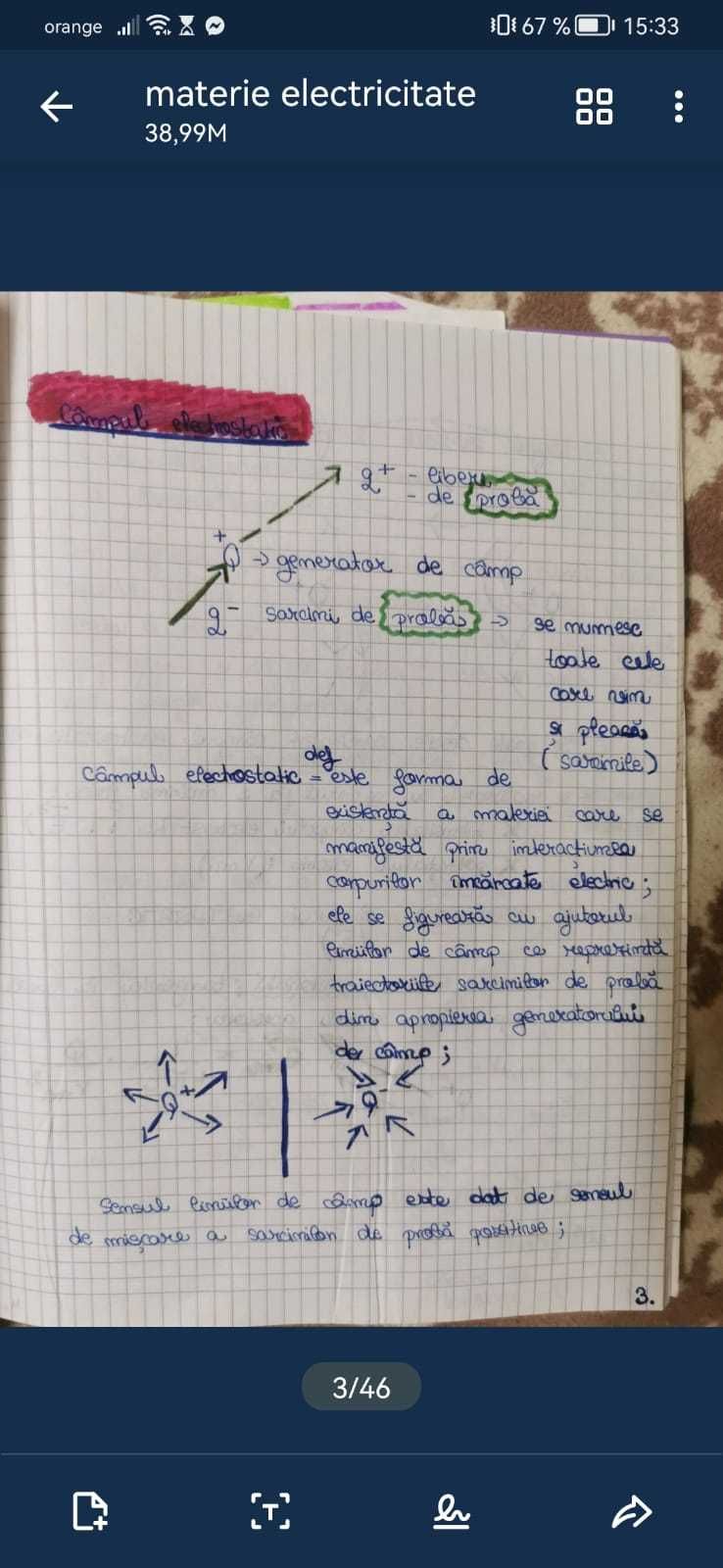 materiale Admitere Medicina- Fizica