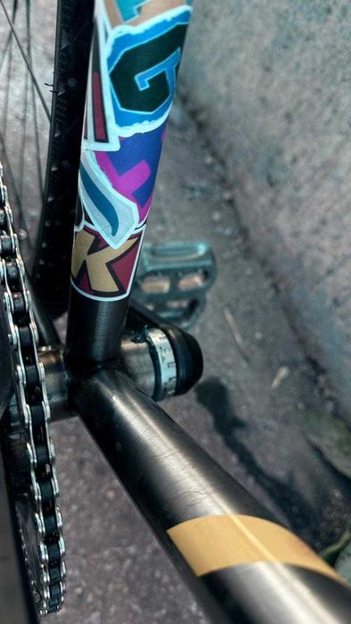 Трекло фикс фулл байк заряженный  fixed gear