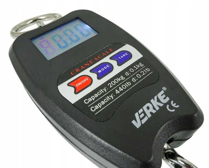 Cantar electronic portabil 200kg tip macara digital (V06122)