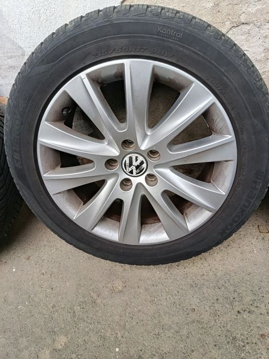 Jante 5x112 17 vw passat B8,tiguan,sharan,alhambra 215 55 17 M+S