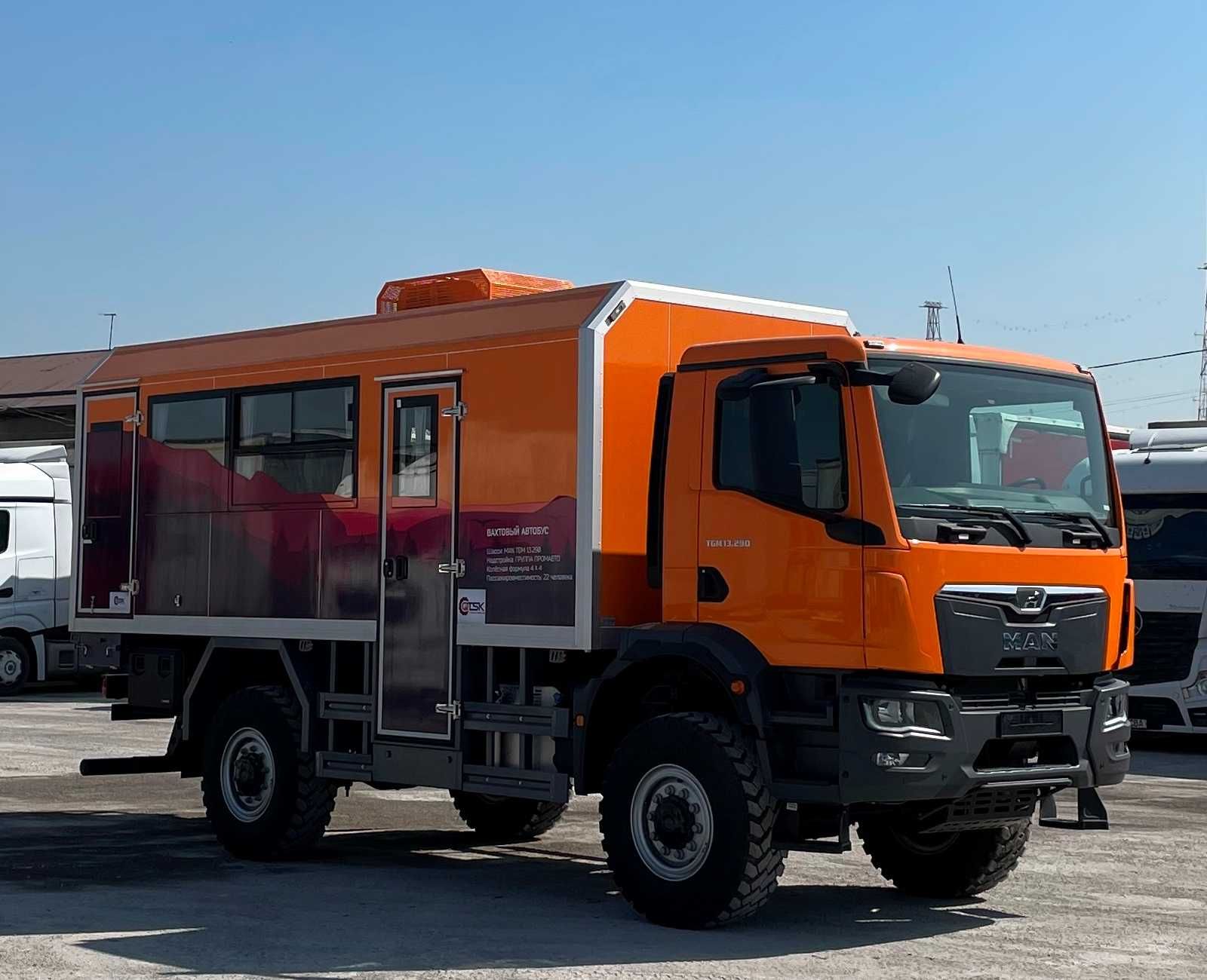 Вахтовый автобус MAN TGM 13.290 4x4 от официального дилера