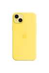Husa de protectie Apple Silicone iPhone 14 Plus Canary Yellow