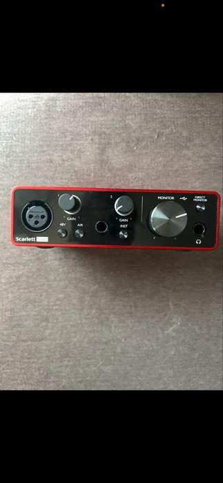 Placa sunet Focusrite 212 Scarlett solo