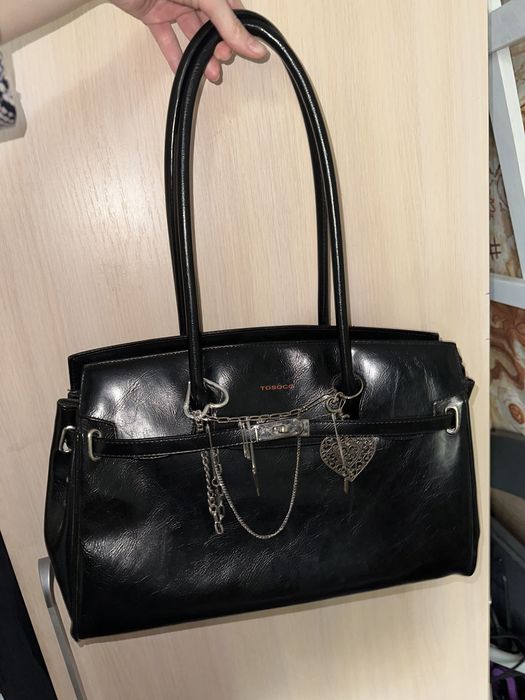 Винтажная сумка в стиле Birkin, от Tosoco