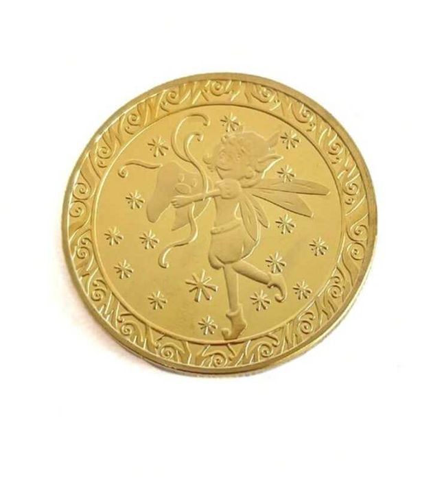 Нова позлатена монета феята на зъбките