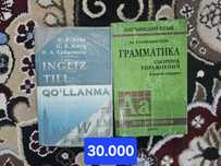 Adabiyot, tarix, biologiya va chet tili kitoblar to'plami