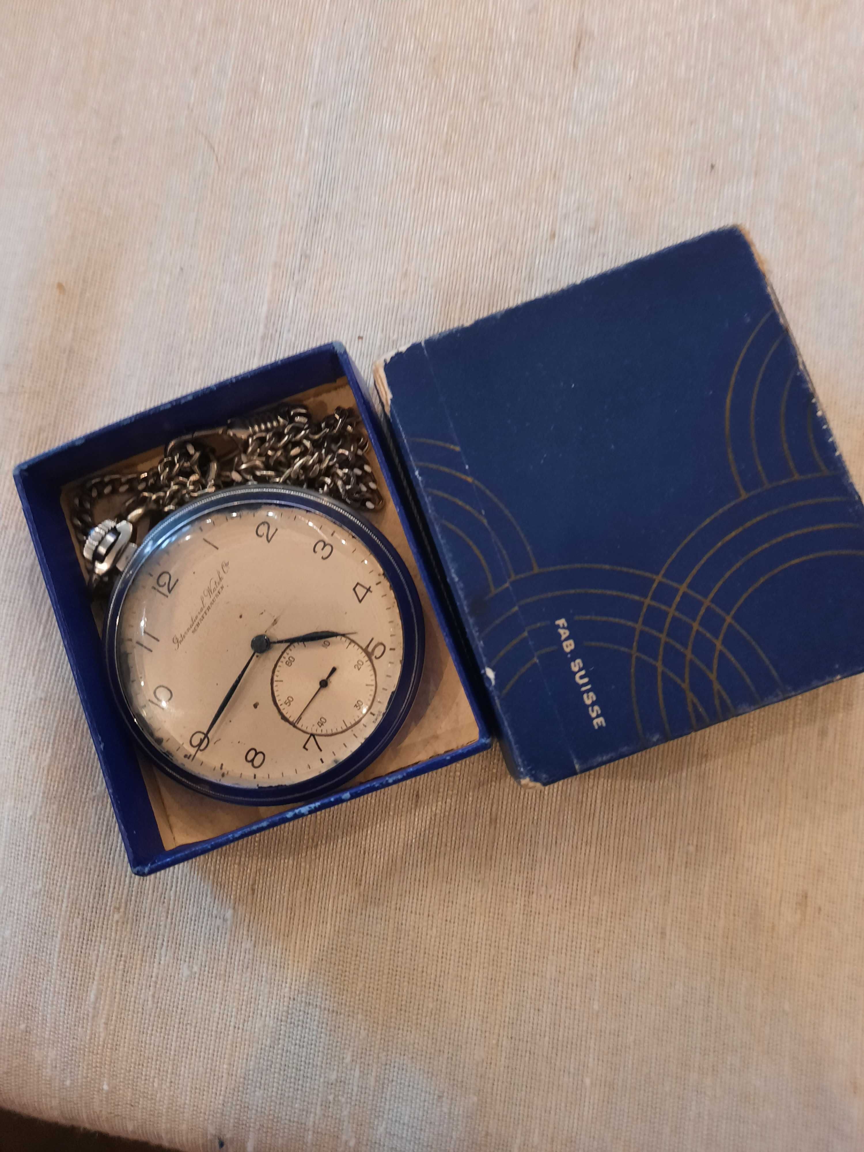 Продавам мъжки джобен механичен часовник - швейцарски
