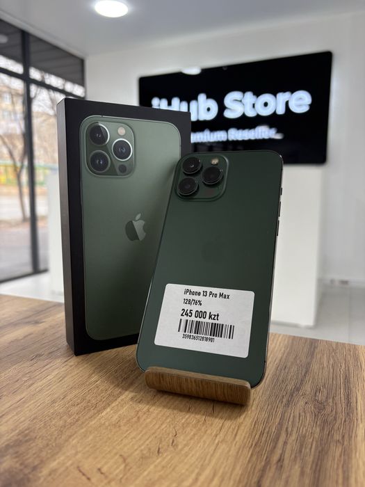 iPhone 13 Pro Max •128GB/76%Green Айфон 13 Про Макс •128гб/76% Зеленый