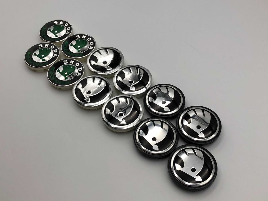 Capace Janta Compatibile Skoda 56 mm verde