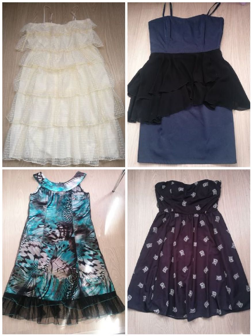 Rochii scurte/midi, bolero, sacouri, bluza, fuste, pantofi, cizme