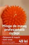 Minge anti-stres de masaj cu țepi | Relaxare & Terapie | Anti-stres