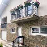 Balcon fier forjat