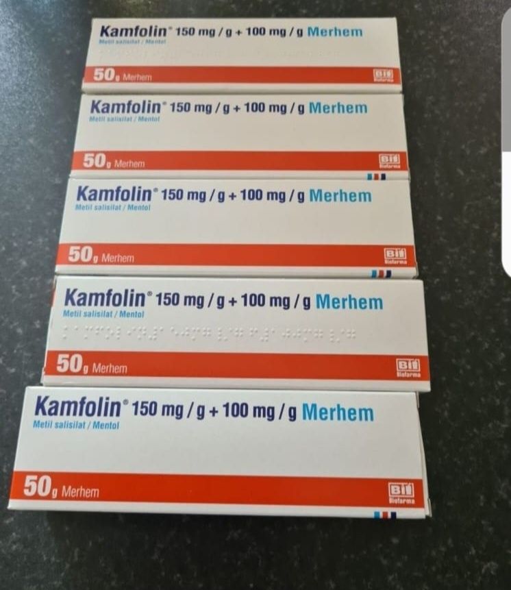 Kamfolin crema antireumatica valabilitate 2029