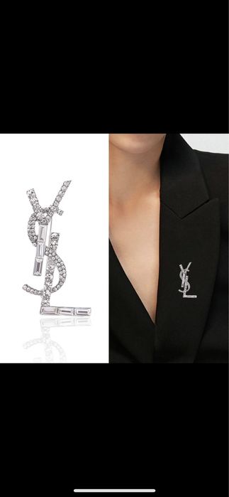 Брошка Yves Saint Laurent YSL