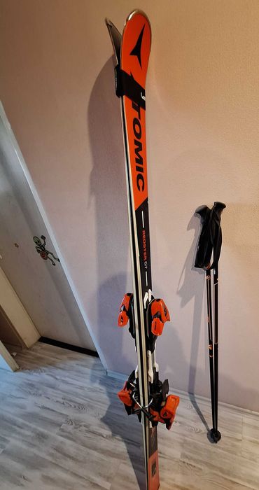 Ски Atomic Redster G7, 182 см и щеки 130 см.