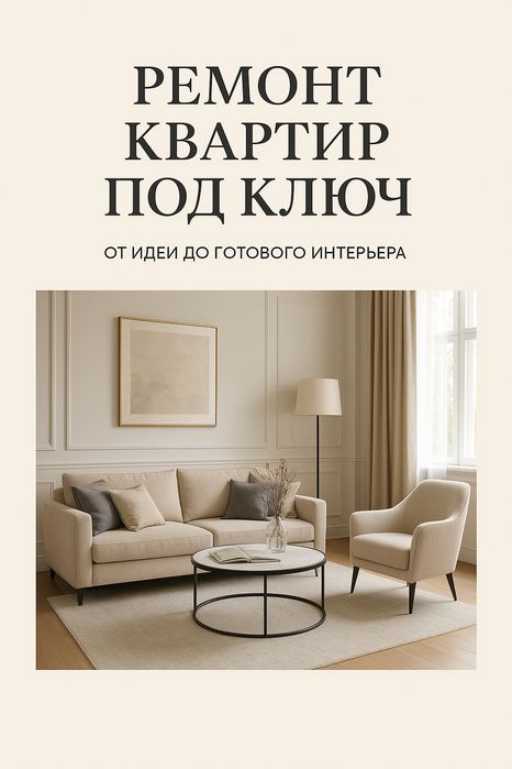 Ремонт под ключ.