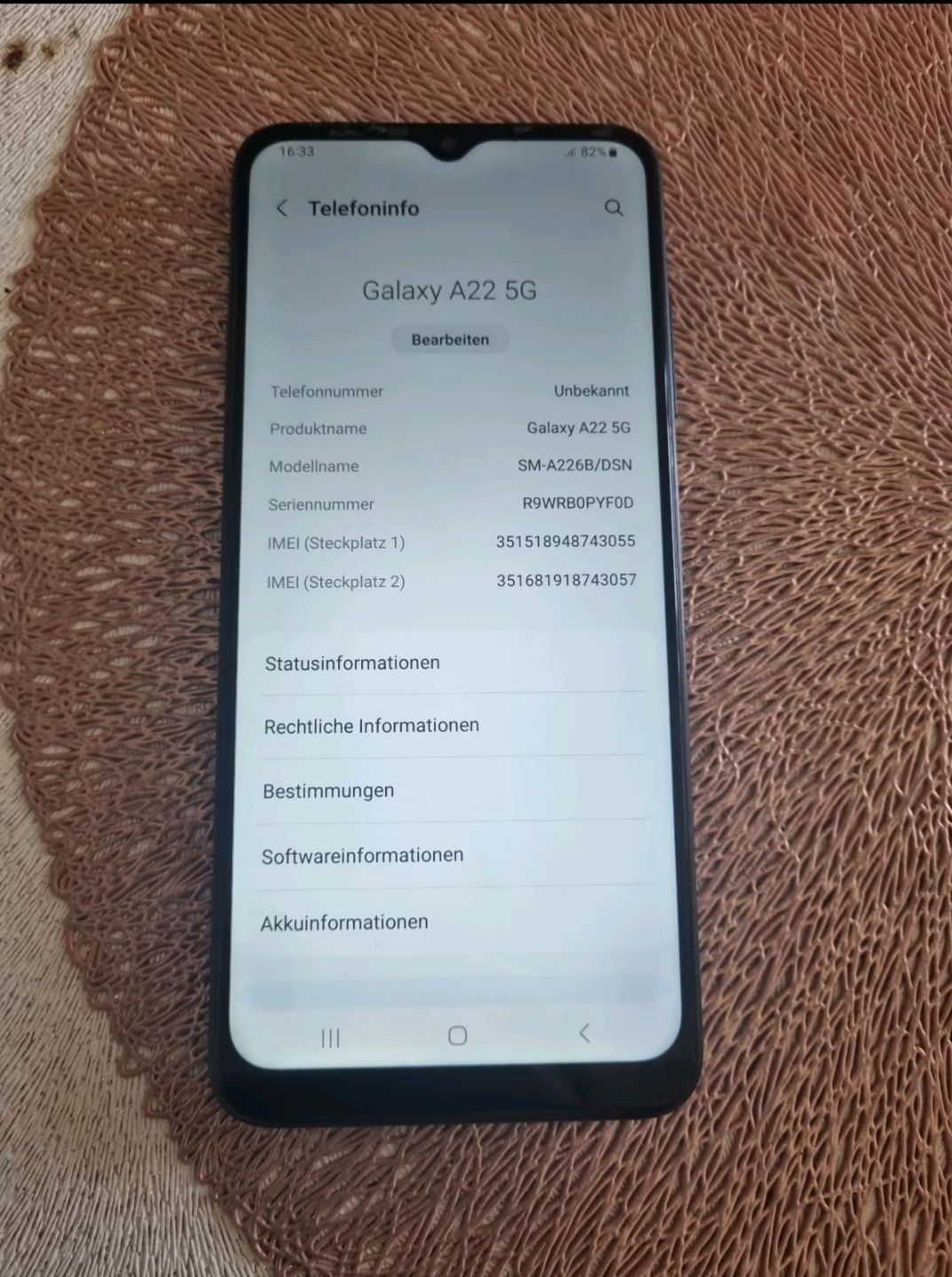 Продавам Samsung A22 5g