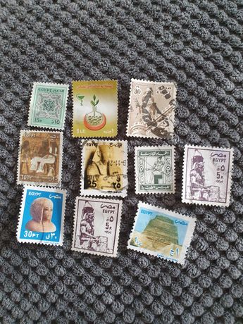 Colecție timbre egipt