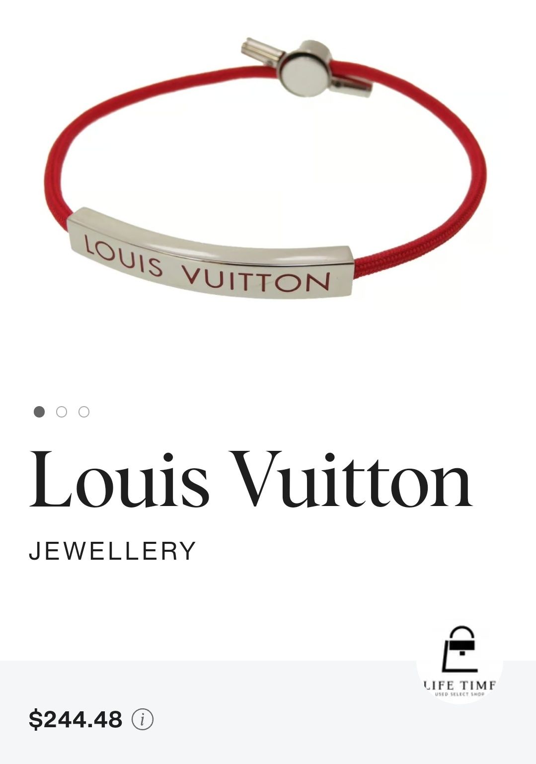 Brățări bărbați  Louise Vuitton 2 bucăți