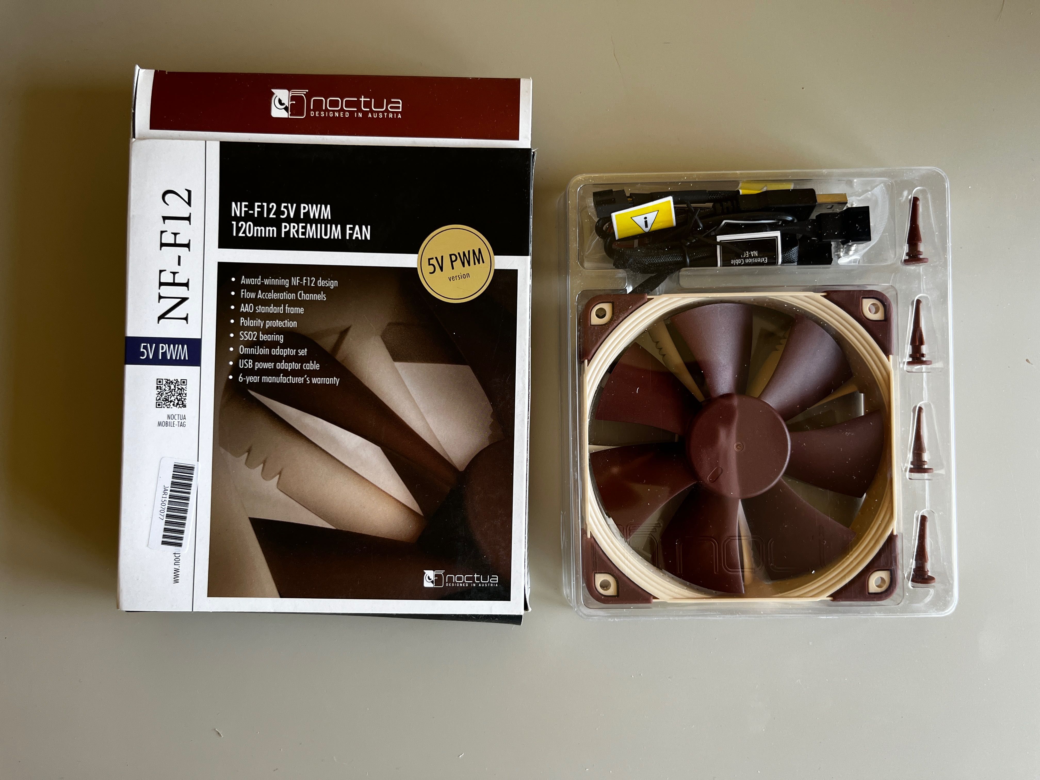 Вентилатор Noctua NF-F12 5V PWM