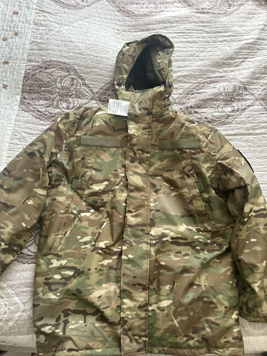 Зимний военный бушлат непромокаемый