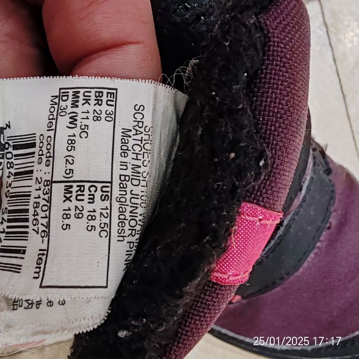 Ghete fete Decathlon, mărimea 30