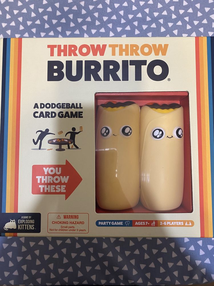 Pachet Jocuri Throw Throw Burrito si Block Block Burrito