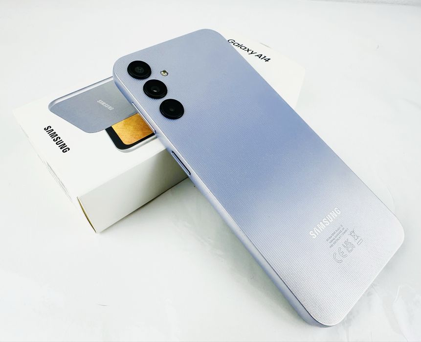 Samsung Galaxy A14 128GB 4RAM Silver Отличен! Гаранция!