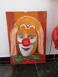 Tablou Clown original