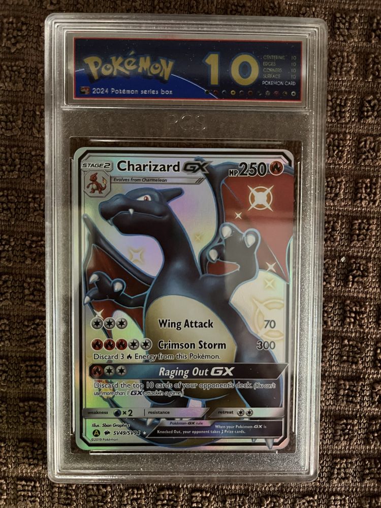 Pokemon Go Charizard GX Card