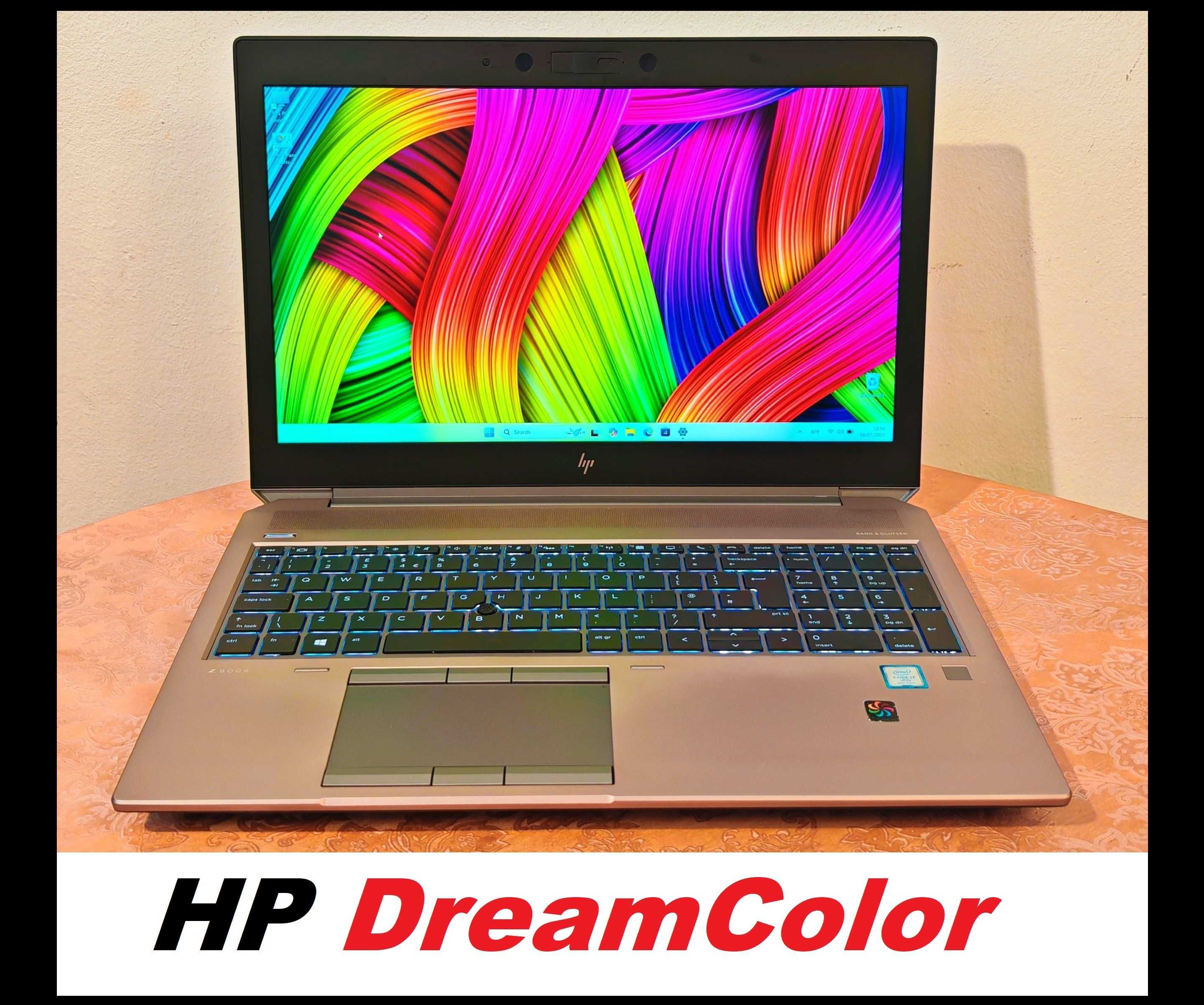 HP ZBook 15 G5 DreamColor/Core i7/32GB RAM/512GB NVMe/Quadro P2000 4GB