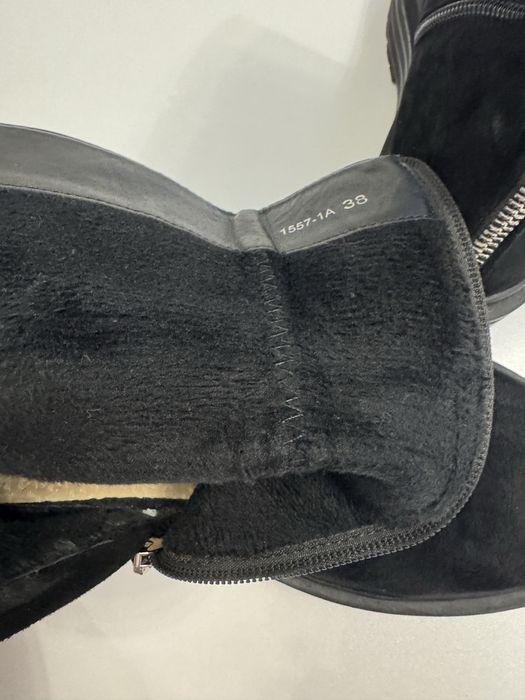 Cizme piele intoarsa Benaza