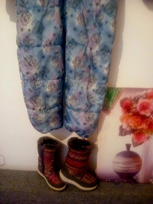 Salopeta iarna impermeabila și Ghete impermeabile