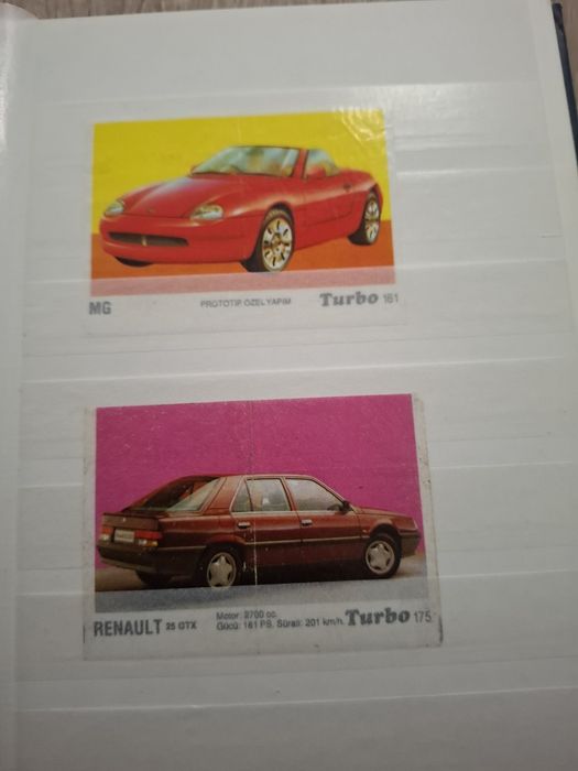 Tichete turbo colecție stare impecabila
