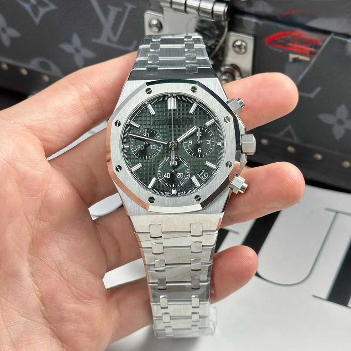 audemars piguet royal oak хронограф / нов модел 2025 сребро