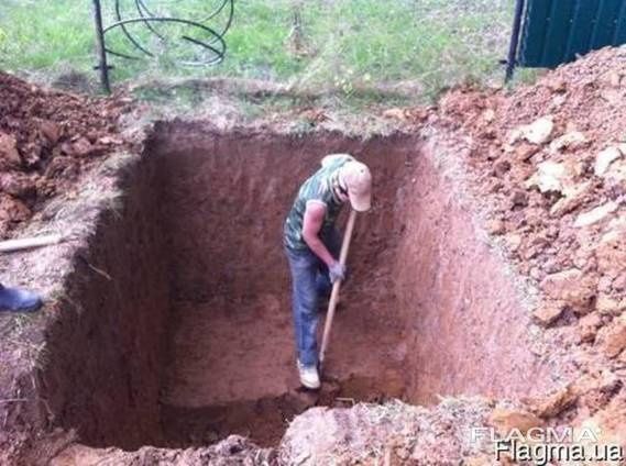 Все виды работ по  выкопке земли