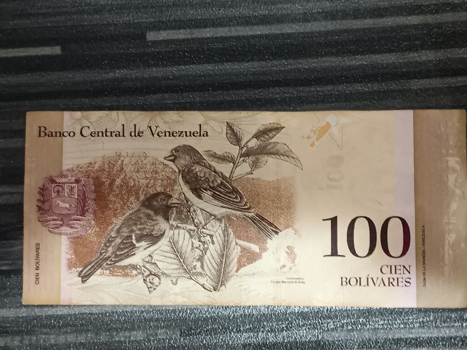 Bancnote 100 Bolivares -lot  250buc