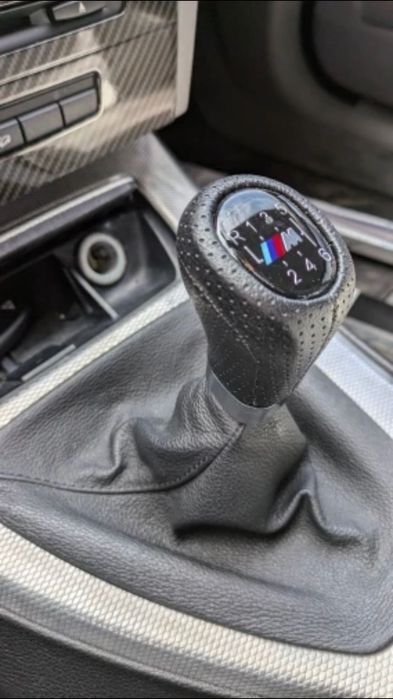 Кожена топка за скоростен лост на БМВ BMW E36 E39 E46 E90 E91 E60 E81