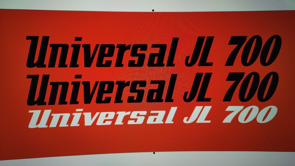 Kit stickere tractor, fiat universal dt 500 jl 700