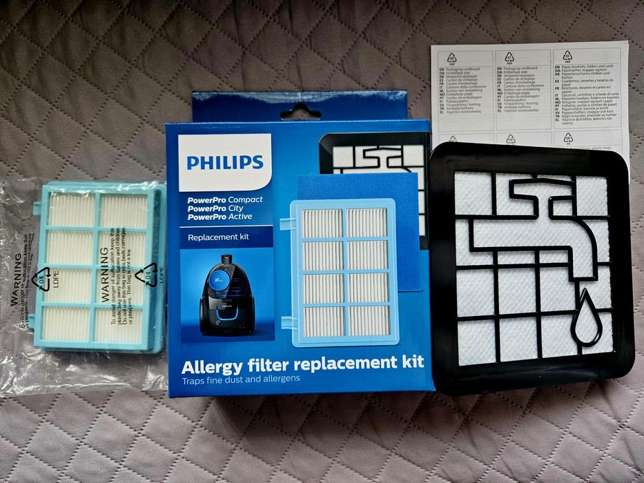 Оригинален комплект филтри(части) за прахосмукачки PHILIPS