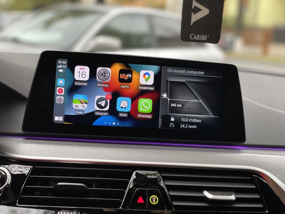 Activare Apple Carplay Screen Mirror Android BMW Toyota Supra Rolls