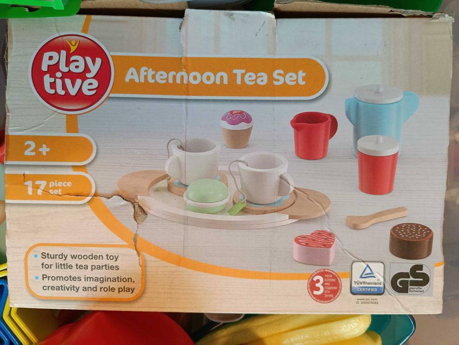 Vand set ceai jucarie -Afternoon Tea Set Playtive