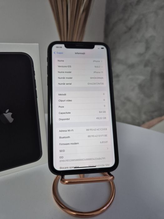 IPhone 11 impecabil 83% bateria