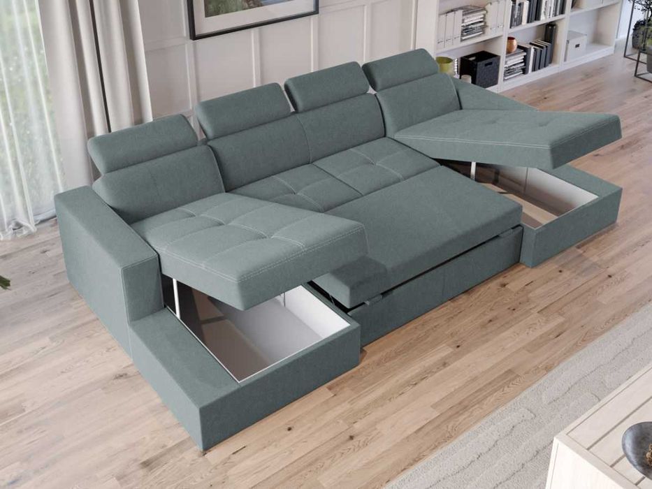 Coltar U Extensibil Paloma turcoaz - Transport Gratuit in 4-10 zile