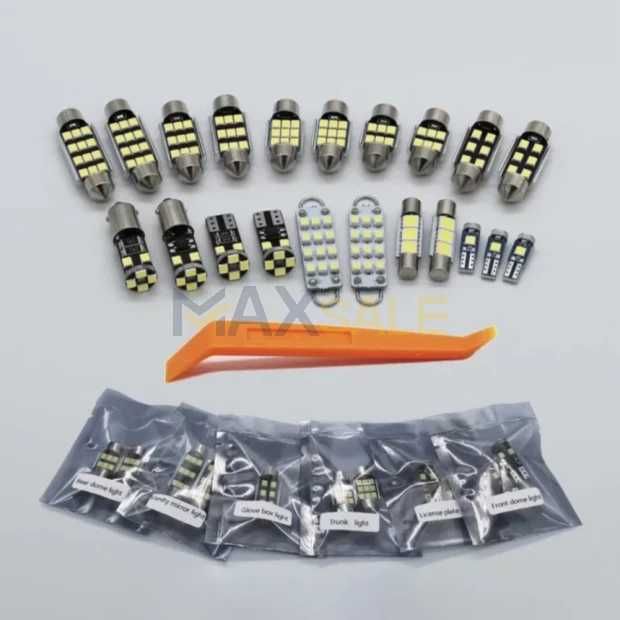 LED крушки СЕТ VOLVO XC60 XC70 XC90 волво хц xenon плафони