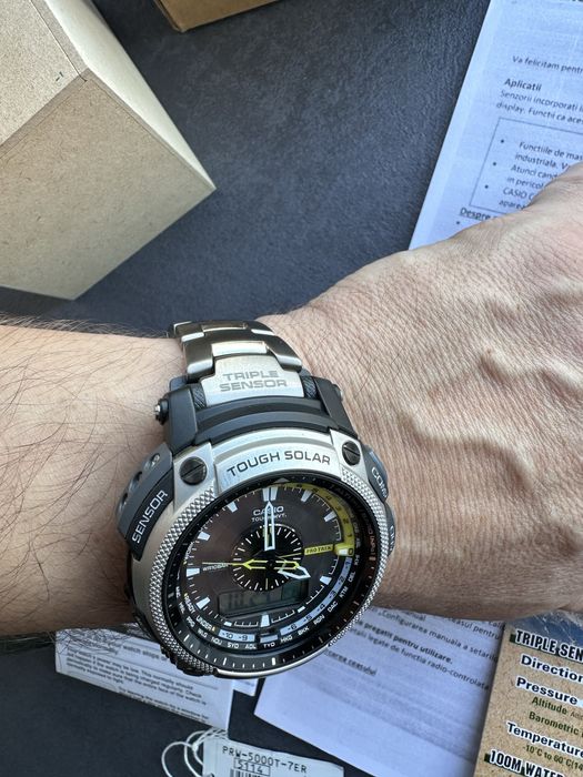 Ceas casio Pro Trek - prw 5000T