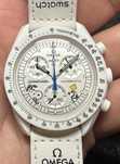 CEAS SWATCH X OMEGA MISSION TO MOON Snoopy`s Fan Version - Chronograf