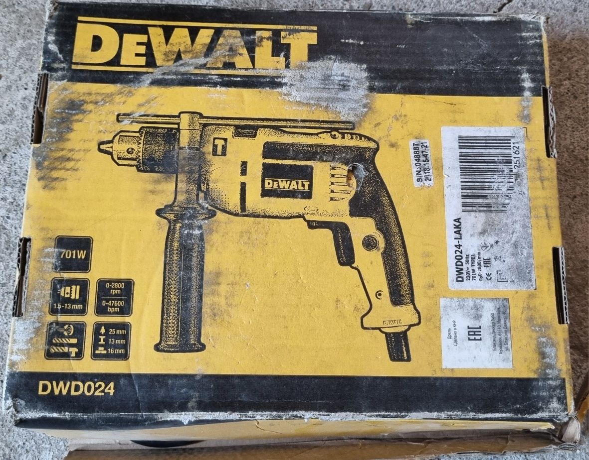 Дрель Dewalt отличное качество