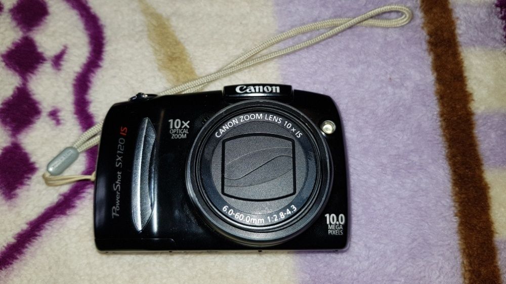 Aparat / camera foto Canon SX 120 IS 10 MP + *husa