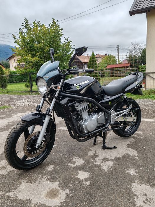 Kawasaki Er5,29780km,fab.11.2004,revizii la zi
